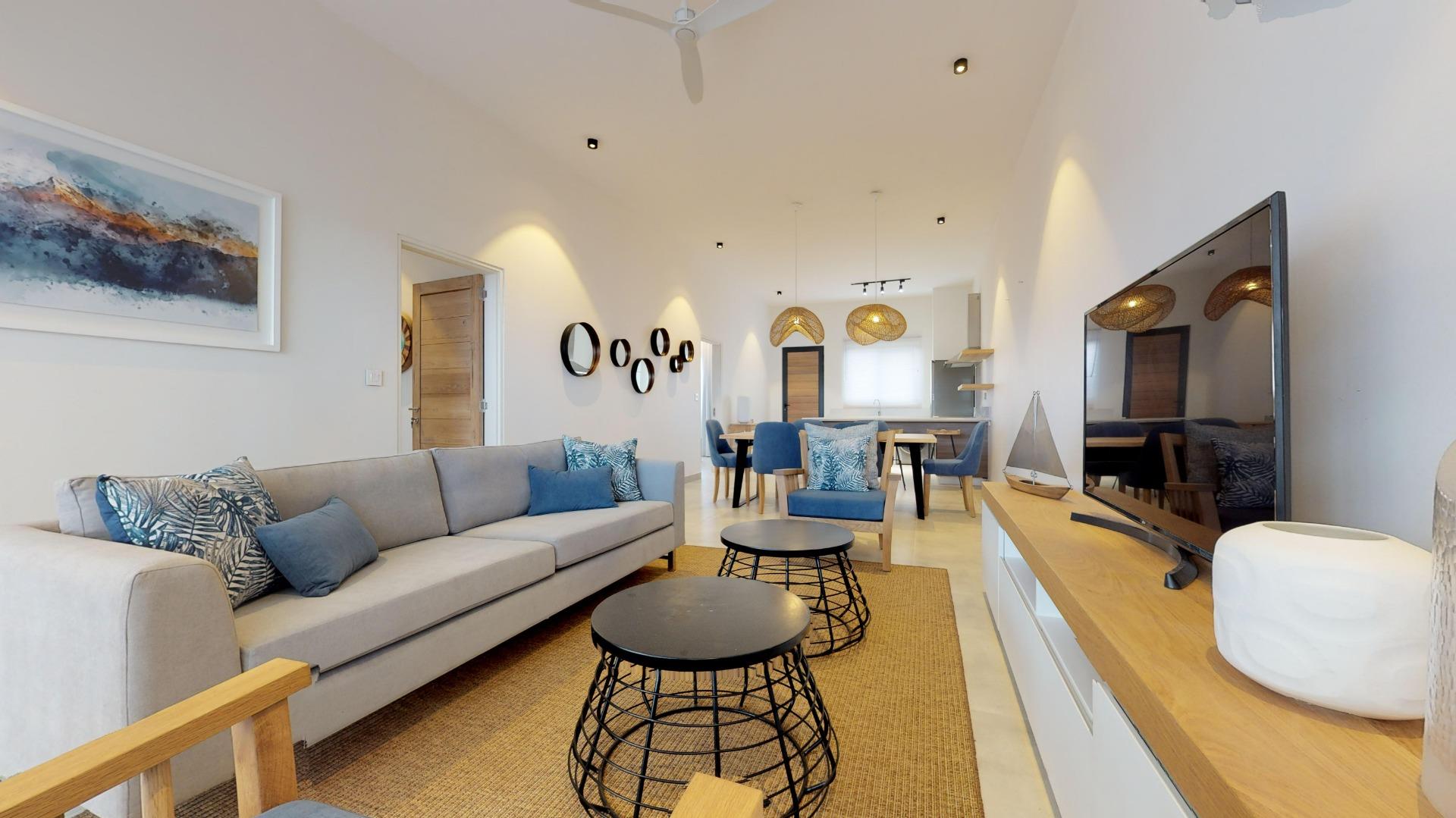 Coastal Elegance: Luxurious 3-Bedroom Hideaway in Péreybère